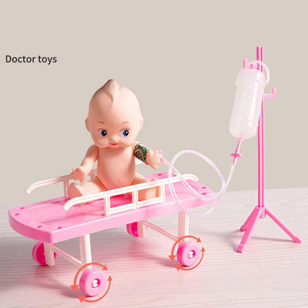 Set de Jeu Docteur pour Enfants – Mallette de Simulation avec Accessoires Médicaux