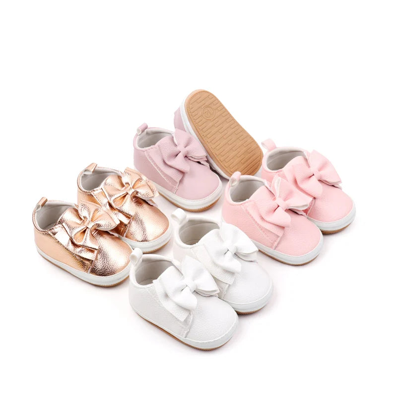 đŠđŁ Chaussures BĂ©bĂ© Fille â Similicuir Premium & NĆud Papillon â Premiers Pas ĂlĂ©gants â 0 Ă 18 Moisâą