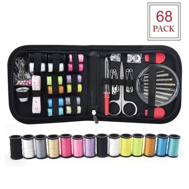 đ§” Kit de Couture Complet DIY â BoĂźte Multifonction pour Broderie, Raccommodage et Couture Ă la Mainâą - PlanĂšte bĂ©bĂ©