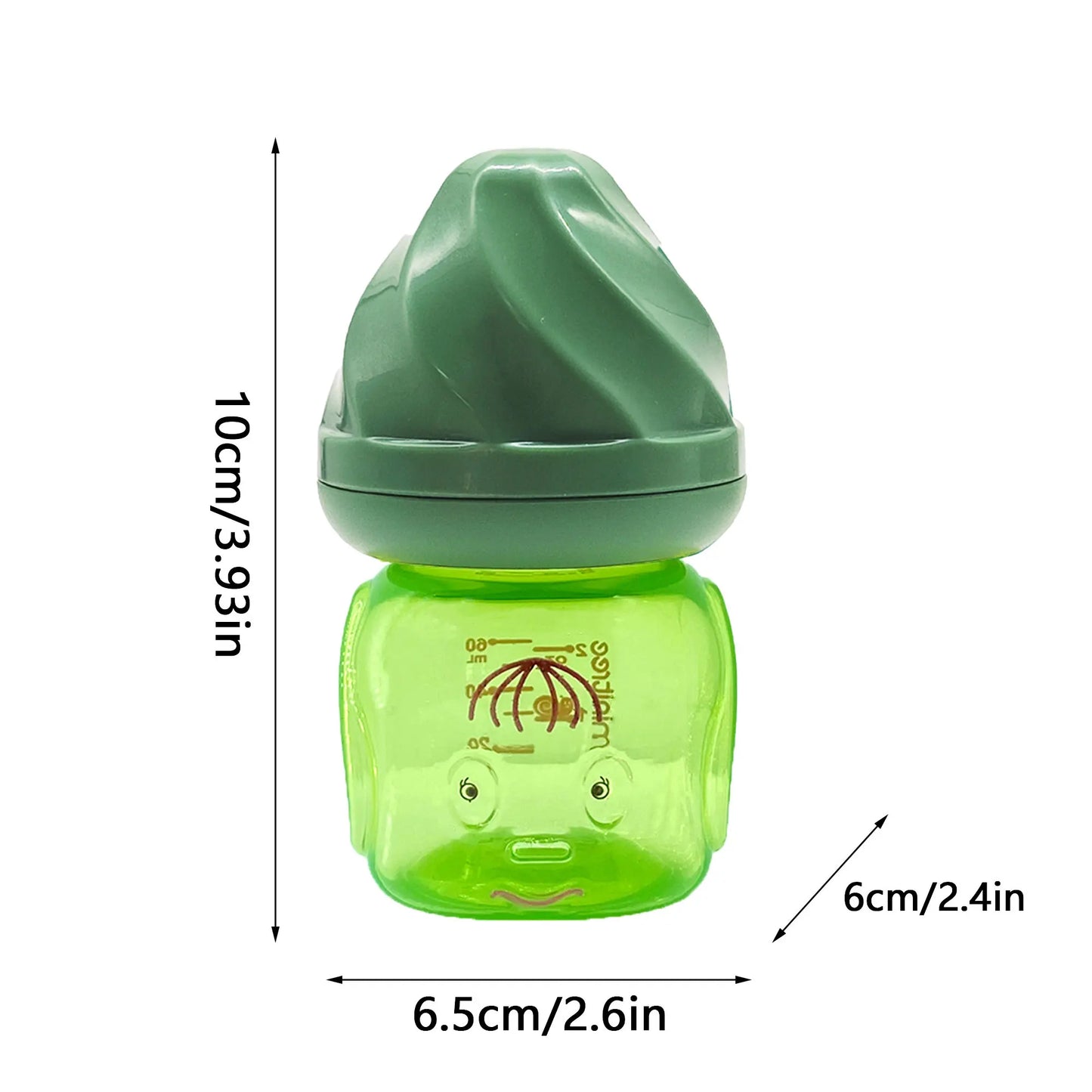 đŒ Mini Biberon Portable 60ML pour Nouveau-nĂ© â Sans BPA â IdĂ©al Jus, Lait ou Soins Nourrissonâą - PlanĂšte bĂ©bĂ©