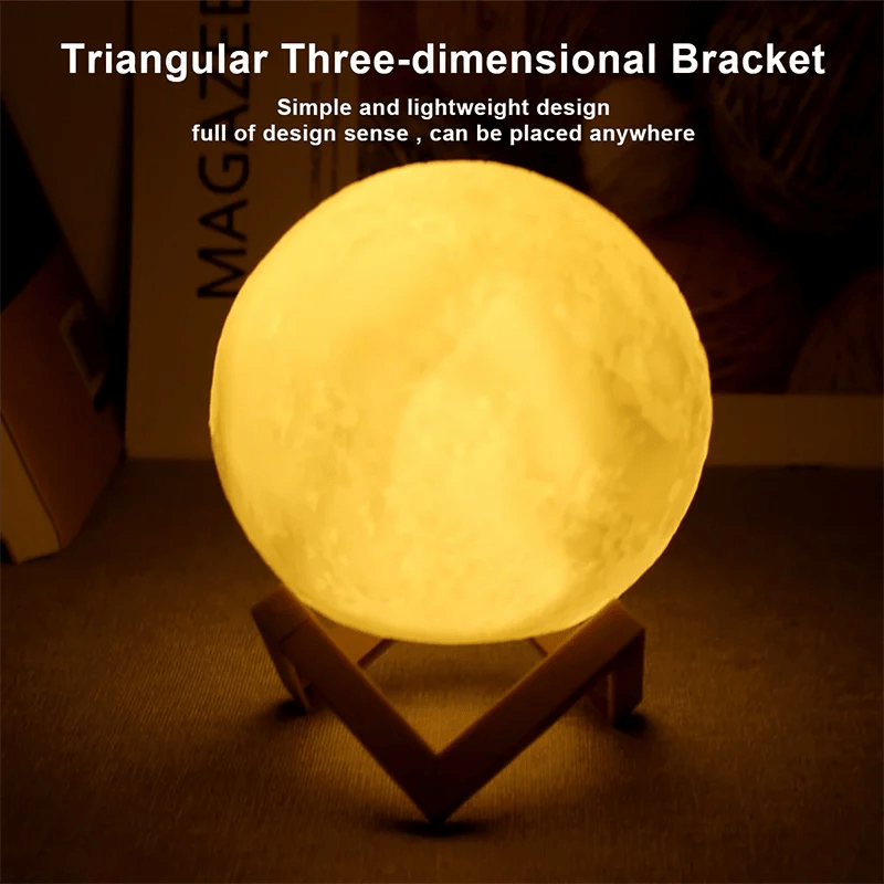 đ Veilleuse Lune Galaxy â Lampe de Lecture LED pour Enfants & Chambreâą - PlanĂšte bĂ©bĂ©