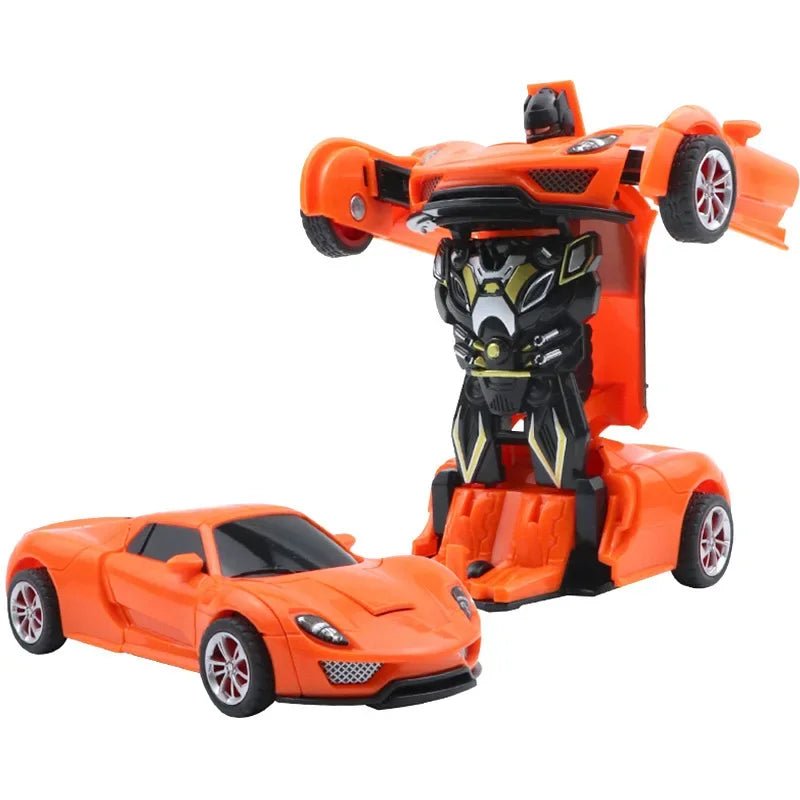 Voiture Robot Transformable à Inertie® - Planète bébé