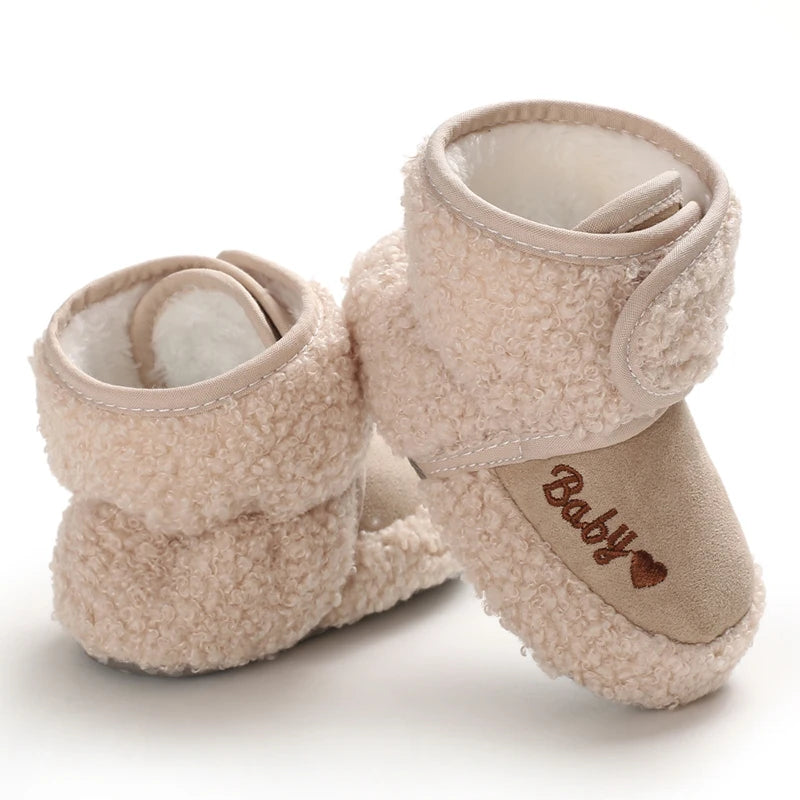 đ§žâïž Chaussures dâHiver BĂ©bĂ© â Premiers Pas AntidĂ©rapants â Doublure Coton Chaud â Motif Cartoonâą