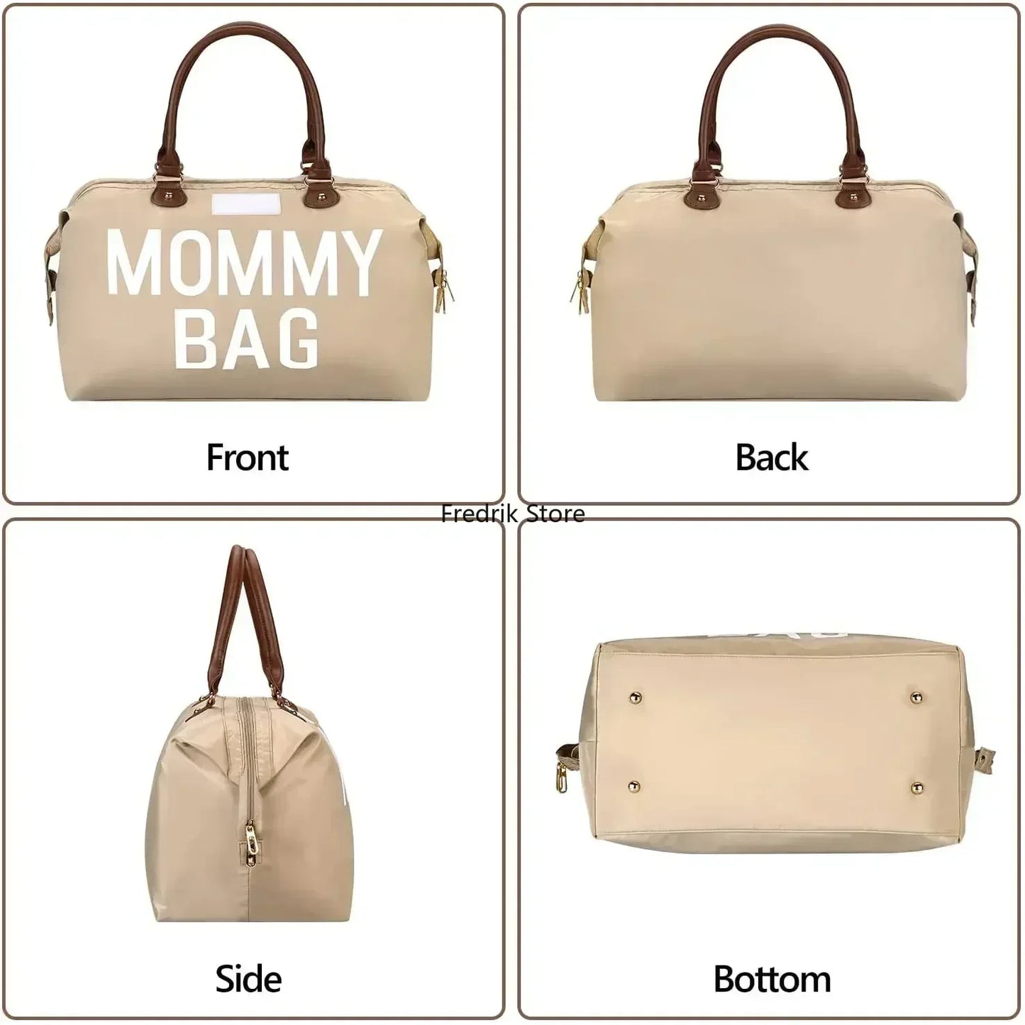 đ Mama Tote Bag â Grand Sac Ă Langer MaternitĂ© Style Hoboâą - PlanĂšte bĂ©bĂ©