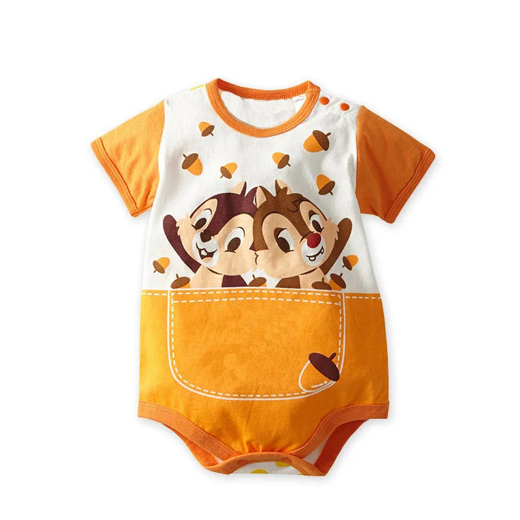 đ¶đ Ensemble Body & Chapeau pour BĂ©bĂ© â ĂtĂ© â Coton Doux â ImprimĂ© Adorable â 0 Ă 12 Moisâą