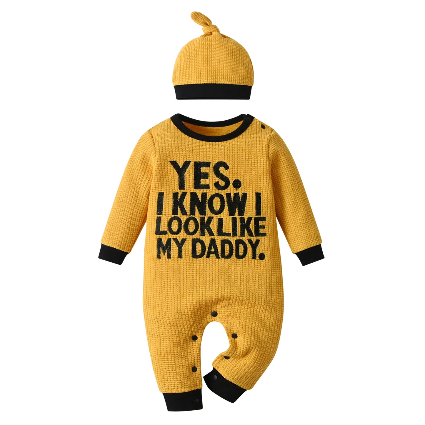 Combinaison Bébé Garçon KuKitty – Manches Longues avec Chapeau™