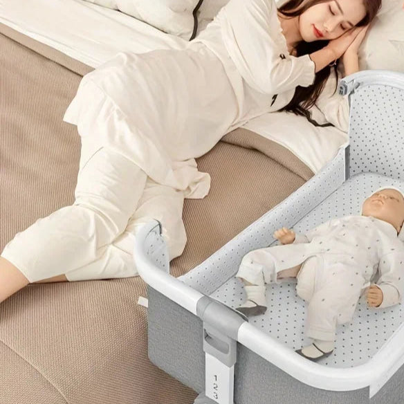 Berceau Multifonction Portatif avec Réglage en Hauteur
