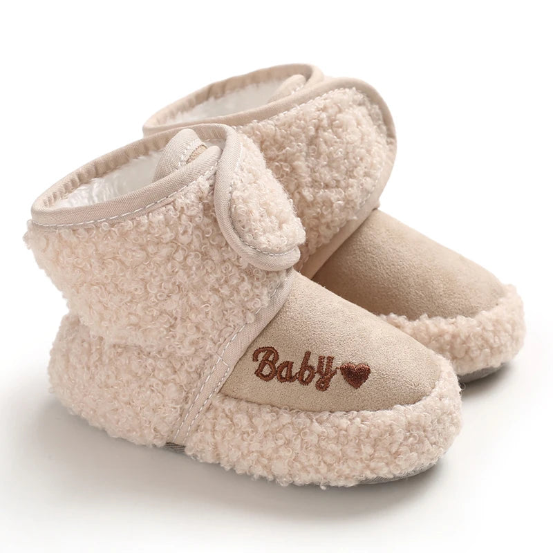 đ§žâïž Chaussures dâHiver BĂ©bĂ© â Premiers Pas AntidĂ©rapants â Doublure Coton Chaud â Motif Cartoonâą