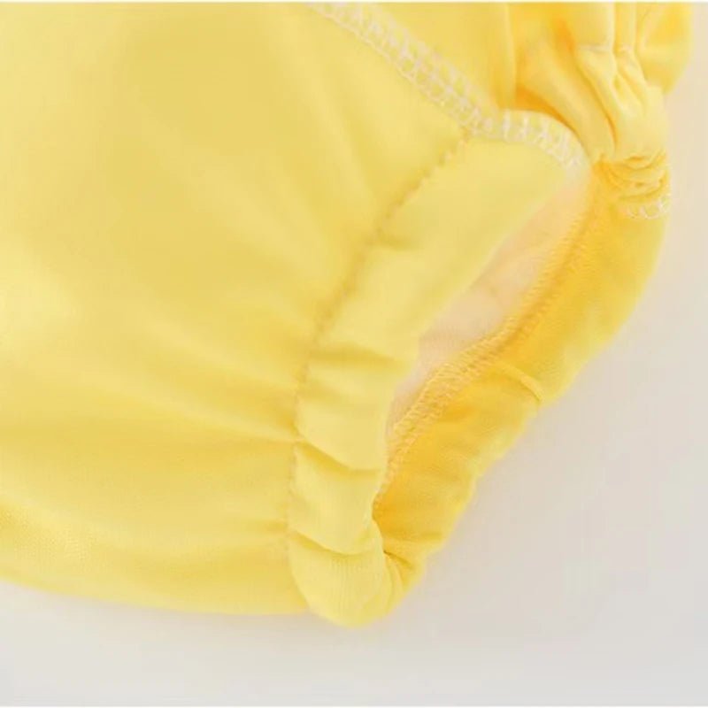 4PCS Pure Plain Solid Color Soft Baby Boys Girls Toddler Training Pants Toilet Pee Potty Learning Underwear Cotton Diaper™ - Planète bébé