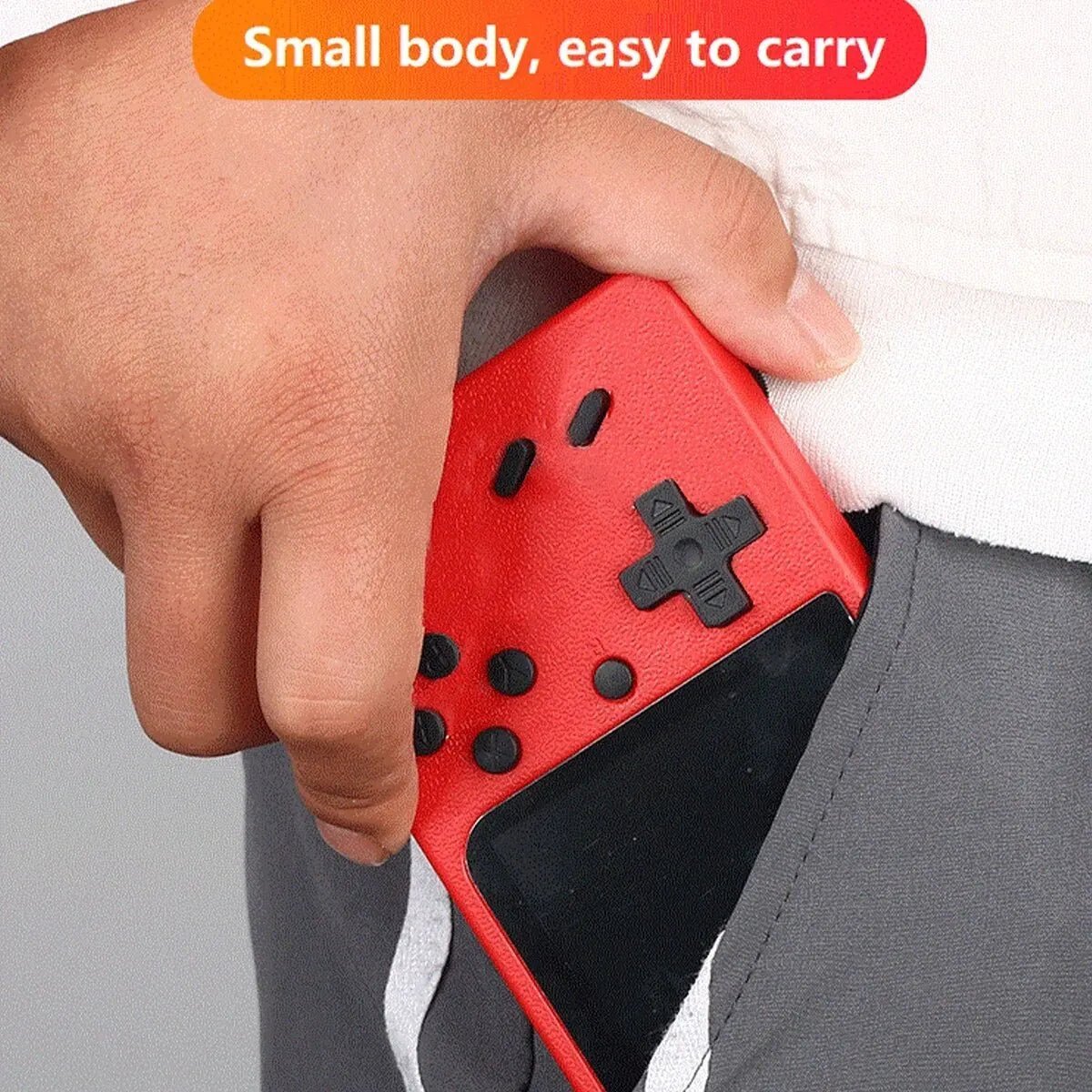 console portable rétro 400 jeux rouge - Planète bébé