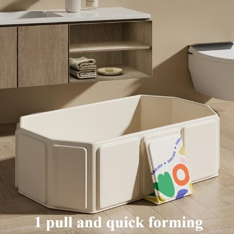 Baignoire Bébé Pliable – Grand Format PVC Épais – Portable, Durable & Polyvalente - Planète bébé
