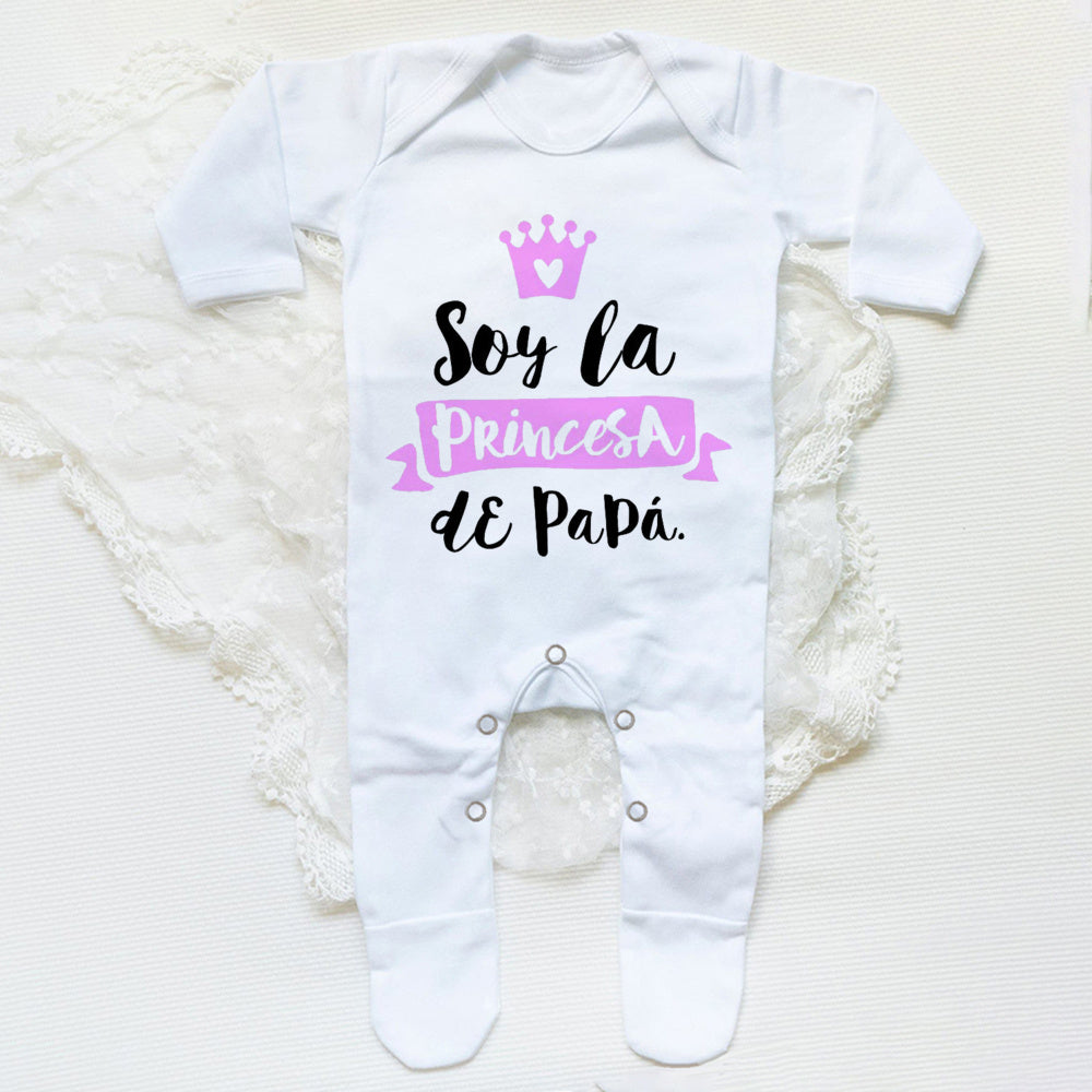 đ¶đ Barboteuse BĂ©bĂ© "I Am Daddy's Girl" â Tenue Naissance & Cadeau de Baby Shower â Mixte â Manches Longuesâą - PlanĂšte bĂ©bĂ©