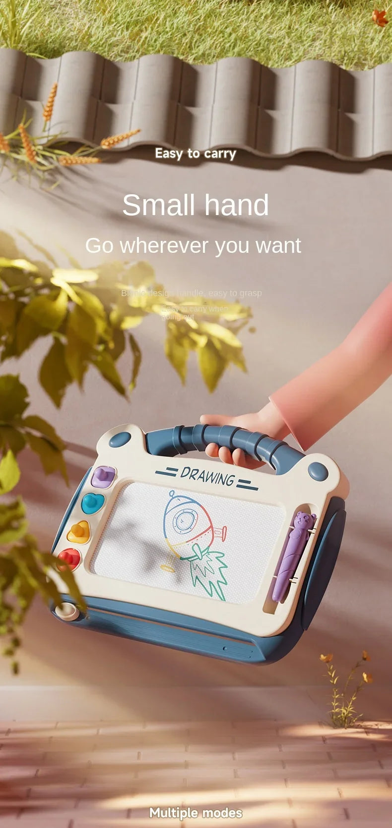 Ardoise Magnétique Montessori