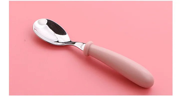 🍽️✨ Set de Couverts Enfant 3 pièces – Cuillère, Fourchette & Boîte – Inox & Sans BPA™ - Planète bébé