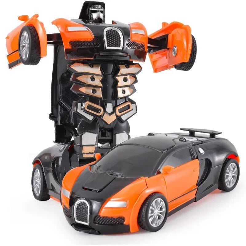 Voiture Robot Transformable à Inertie® - Planète bébé