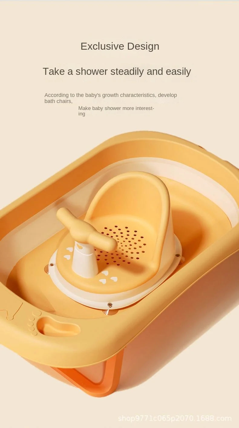 🚿 Siège de Douche Portable pour Enfant – Support de Bain pour Nouveau-nés et Jeunes Enfants™ - Planète bébé