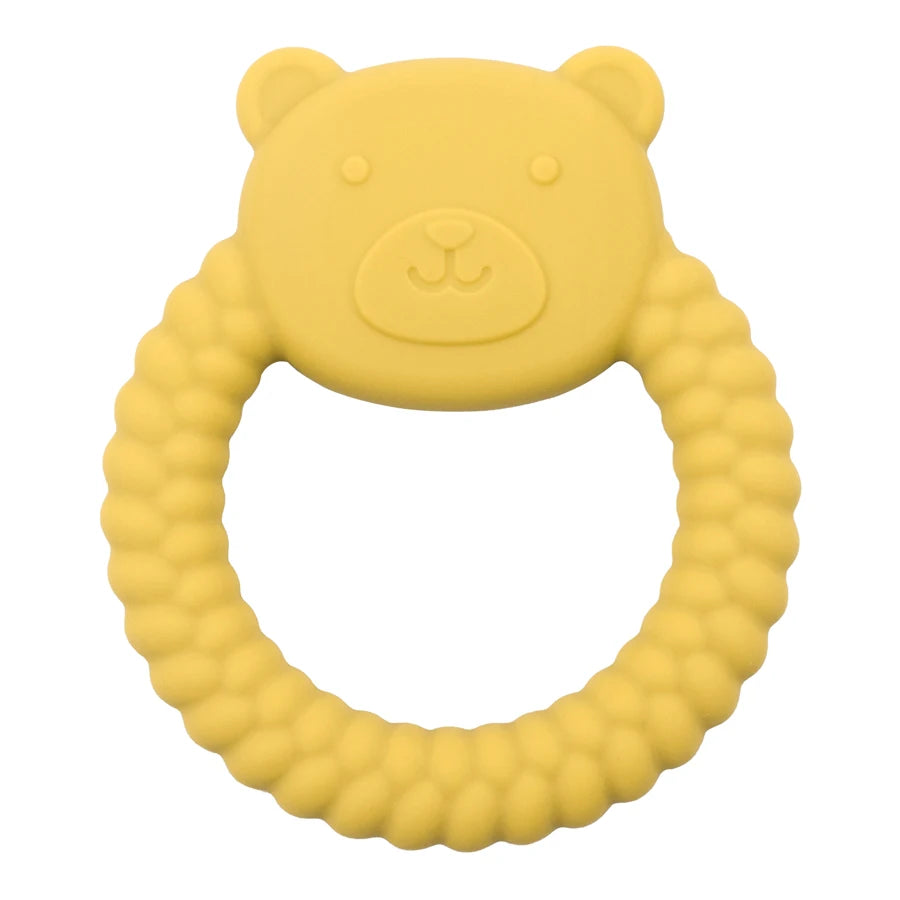 🦷🎁 Anneau de Dentition en Silicone – Cadeau Bébé – Jouet à Mâcher Durable et Sûr pour Nouveau-né™ - Planète bébé