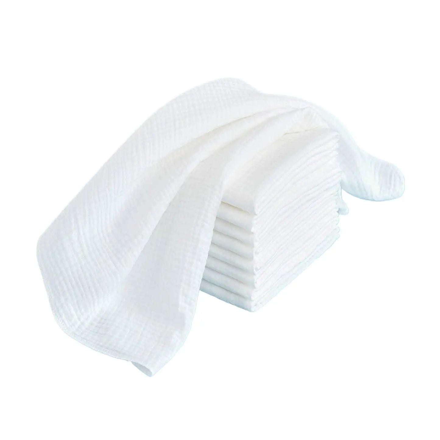 đŒđ§Œ Lot de 10 Couches en Gaze BĂ©bĂ© â 100% Coton â RĂ©utilisables & Lavables â 43x45cm â Ultra Douces & Respirantesâą