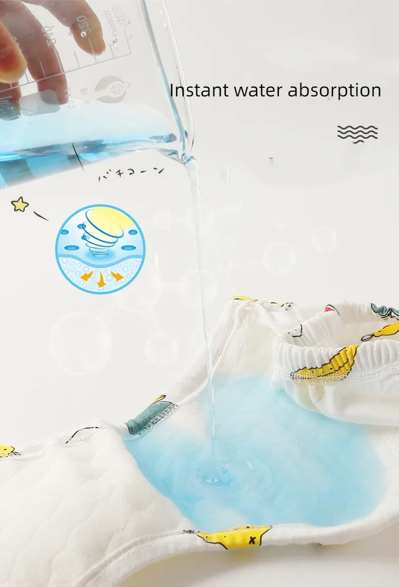 đ©Čđ¶ Culotte d'Apprentissage ĂtĂ© â Coton Respirant â Couches Lavables RĂ©utilisables avec Poche â 0 Ă 3 Ansâą