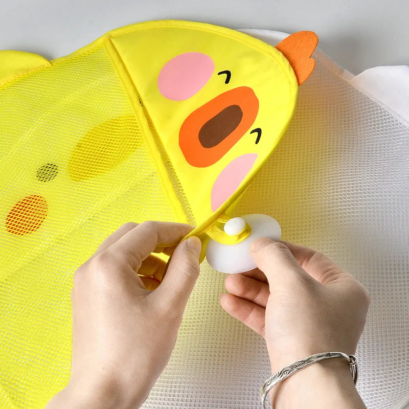 đŠđ Filet de Rangement Bain pour Jouets â Canard Mignon â Sac Filet Rapide Ă SĂ©cher â Organisateur de Bain pour Enfantsâą - PlanĂšte bĂ©bĂ©