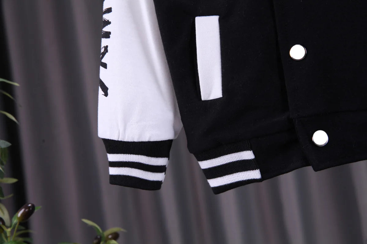 ensemble garçon 3 pièces veste baseball tigre