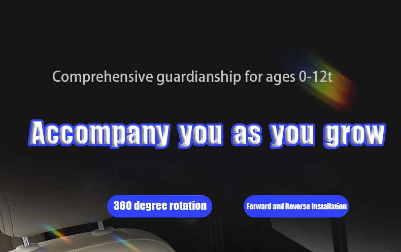 Siège Auto Bébé 360° Rotatif