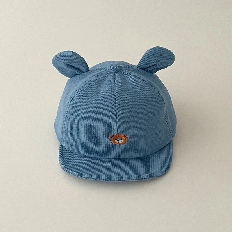 đ§ą Casquette BĂ©bĂ© "Petit Ours" â Avec Oreilles â Coton Respirant â Protection Soleil â Look Kawaii & Confort AssurĂ©âą
