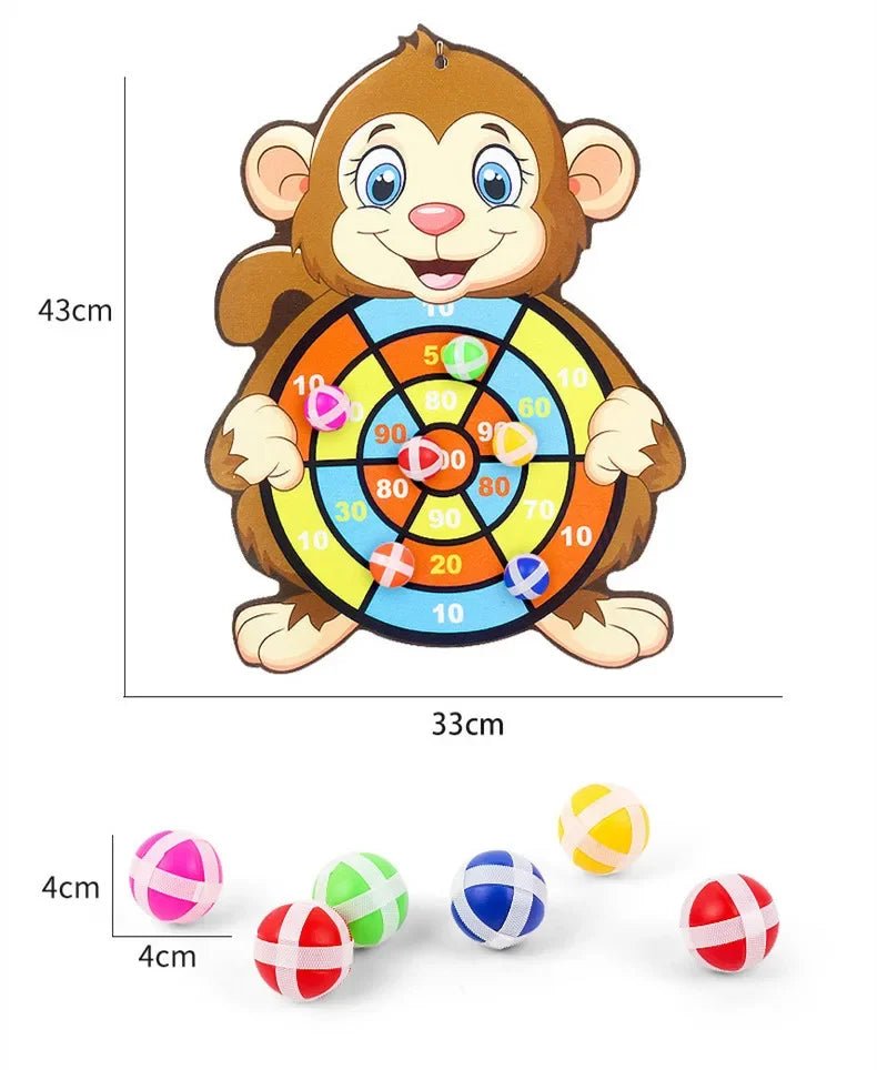 đŻ Jeu de FlĂ©chettes Ăducatif avec Balles Collantes â Pour Enfants de 3 Ă 7 Ansâą - PlanĂšte bĂ©bĂ©