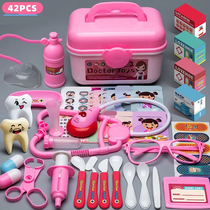 Set de Jeu Docteur pour Enfants – Mallette de Simulation avec Accessoires Médicaux - Planète bébé