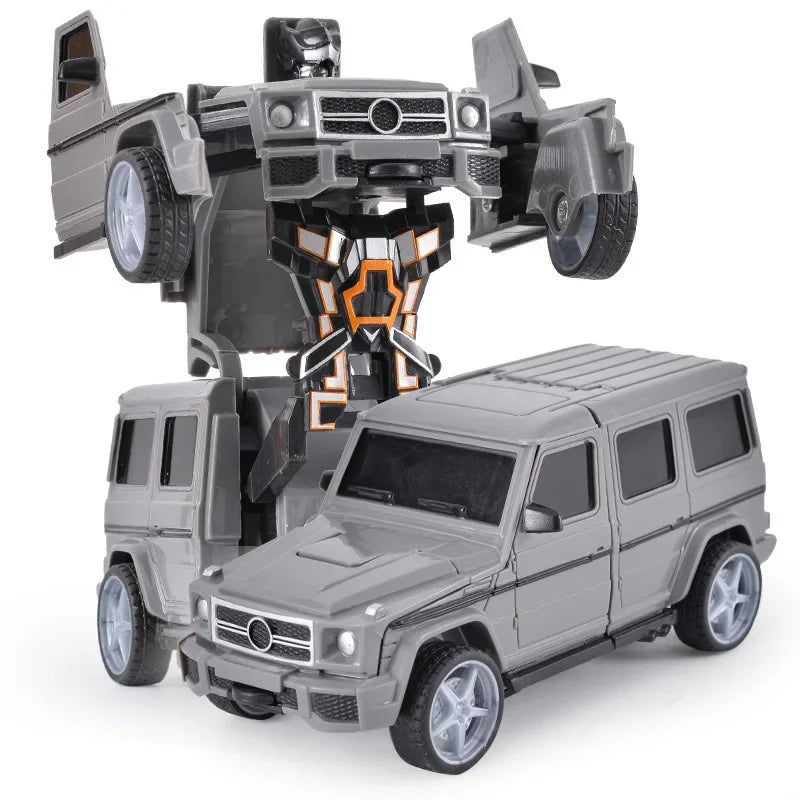 Voiture Robot Transformable à Inertie® - Planète bébé