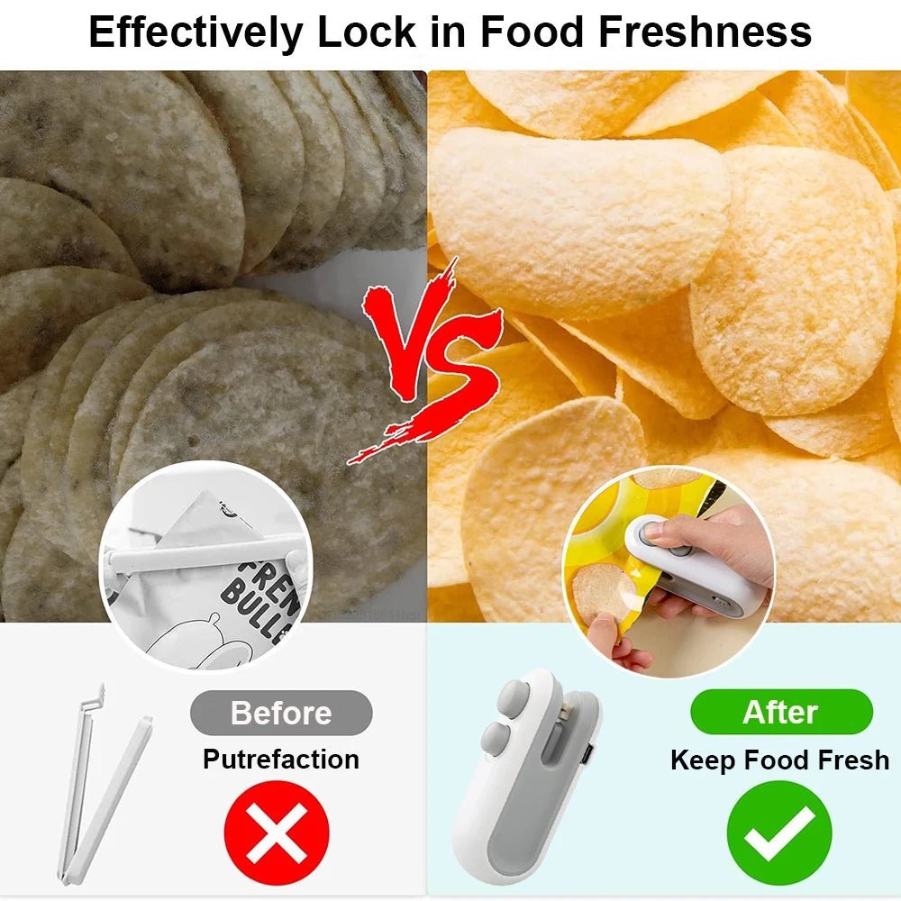 đ„ Mini Scelleuse Chauffante Ă Main â Scelleuse de Sacs en Plastique â Conservation Alimentaireâą - PlanĂšte bĂ©bĂ©