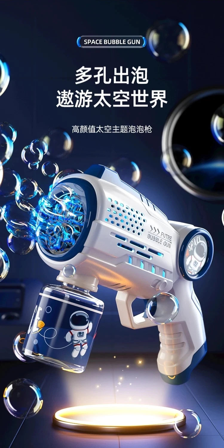 Pistolet à Bulles Électrique Astronaute®