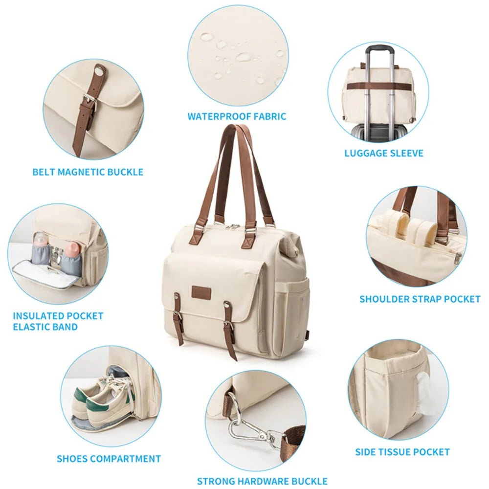 Sac à dos maternité léger grand format - Planète bébé