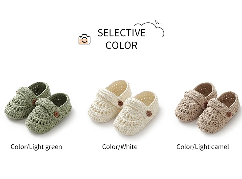 đ§Šđ¶ Chaussons BĂ©bĂ© en Coton TricotĂ© â Mi-Saison â Unisexe 0 Ă 18 Mois â Boucle & Confort Absoluâą - PlanĂšte bĂ©bĂ©