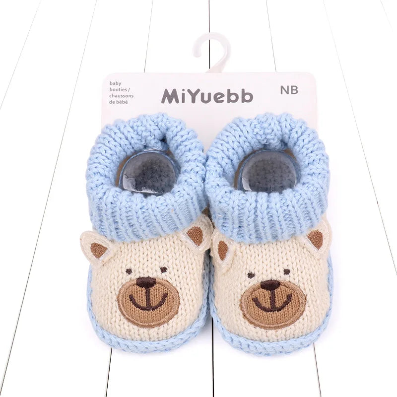 đ§ŠđŸ Chaussettes BĂ©bĂ© AntidĂ©rapantes â Motif Animal â Coton Doux et Respirantâą - PlanĂšte bĂ©bĂ©