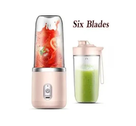 đ„€ Blender Portable Ălectrique HOMEFISH â 6 Lames Acier Inoxydable â Smoothies, Jus, Glace & Milkshakes â Rechargeable â Compact <500mlâą - PlanĂšte bĂ©bĂ©
