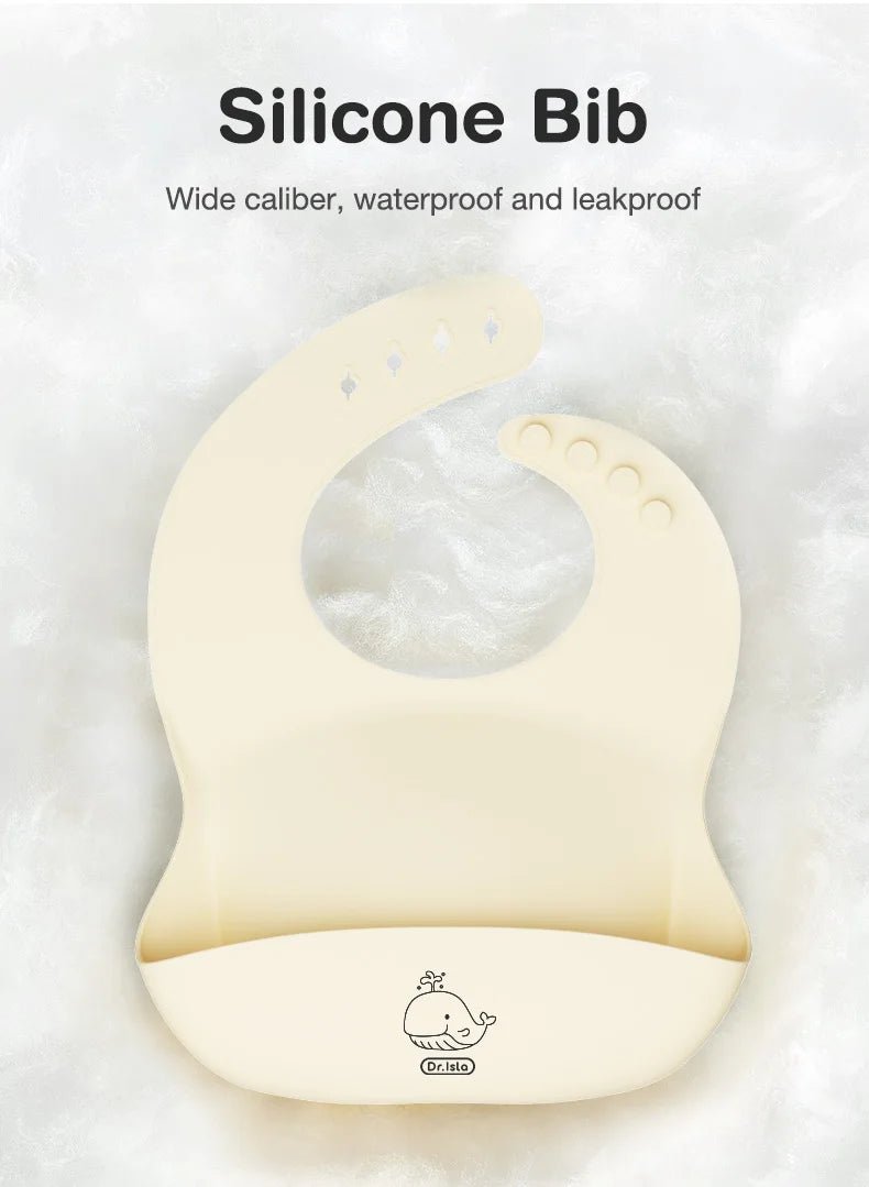 🍽️ Set de Vaisselle pour Enfant 6 Pièces – Dr.isla | Silicone Sans BPA & Design Ludique™ - Planète bébé