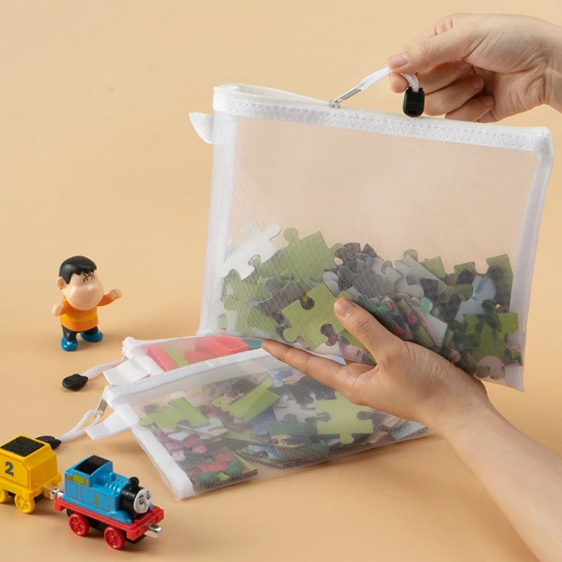 đïž Lot de 1 Ă 30 pochettes zippĂ©es en maille â Ătanches & Multi-usagesâą - PlanĂšte bĂ©bĂ©