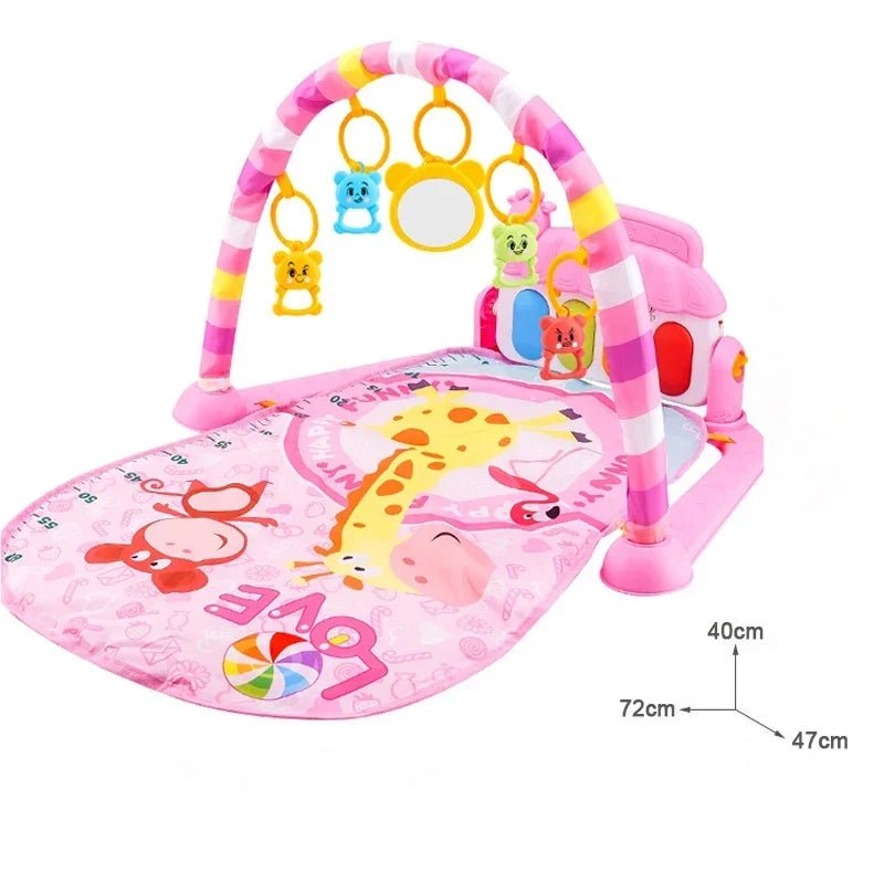 Tapis d’Éveil Musical Bébé avec Piano – Tapis d’Activité Éducatif 0 - 36 Mois - Planète bébé
