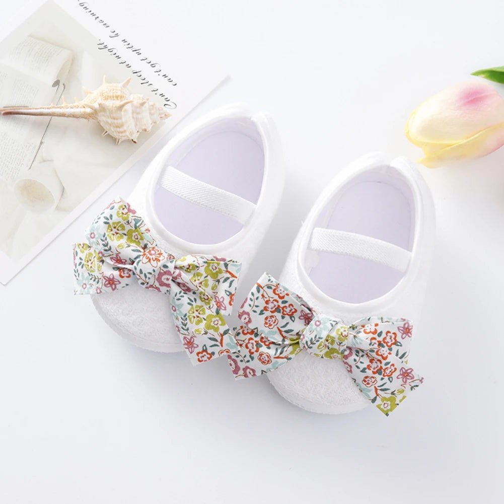 đâš Chaussures BĂ©bĂ© Fille PremiĂšre Marche â Ballerines AntidĂ©rapantes avec NĆud â Mariage & CĂ©rĂ©monie â 0 Ă 12 Mois âą - PlanĂšte bĂ©bĂ©