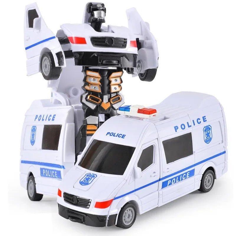 Voiture Robot Transformable à Inertie® - Planète bébé