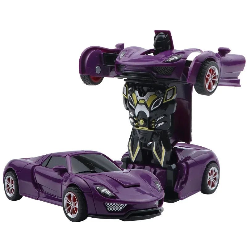 Voiture Robot Transformable à Inertie® - Planète bébé