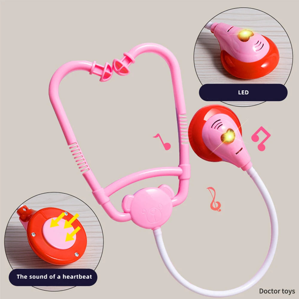 Set de Jeu Docteur pour Enfants – Mallette de Simulation avec Accessoires Médicaux