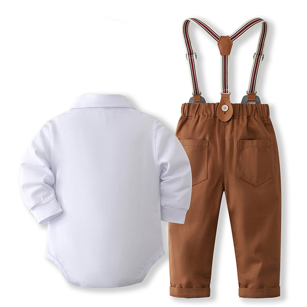 đ©đ Ensemble Costume Gentleman BĂ©bĂ© â Romperâą - PlanĂšte bĂ©bĂ©