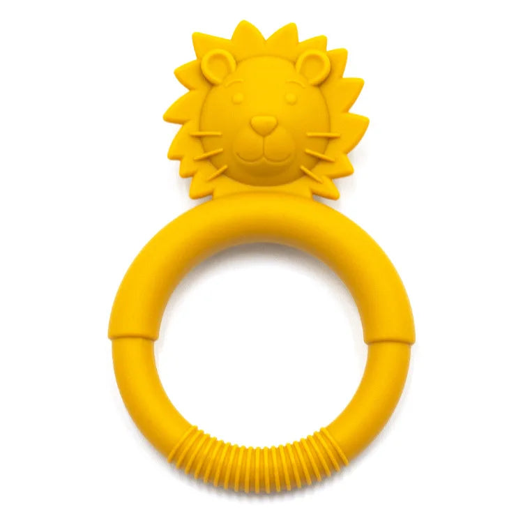 🦷🎁 Anneau de Dentition en Silicone – Cadeau Bébé – Jouet à Mâcher Durable et Sûr pour Nouveau-né™ - Planète bébé