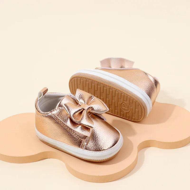 đŠđŁ Chaussures BĂ©bĂ© Fille â Similicuir Premium & NĆud Papillon â Premiers Pas ĂlĂ©gants â 0 Ă 18 Moisâą