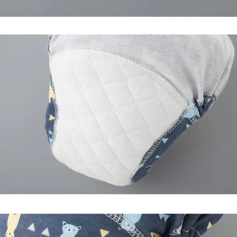 đ©Čđ¶ Culottes dâApprentissage BĂ©bĂ© â 6 Couches en Coton â Respirantes & Lavables â RĂ©utilisables pour Filles et Garçons (0-1 an)âą