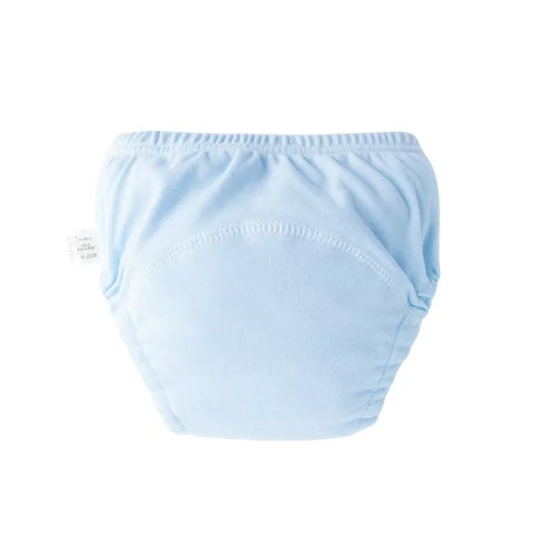 4PCS Pure Plain Solid Color Soft Baby Boys Girls Toddler Training Pants Toilet Pee Potty Learning Underwear Cotton Diaper™ - Planète bébé