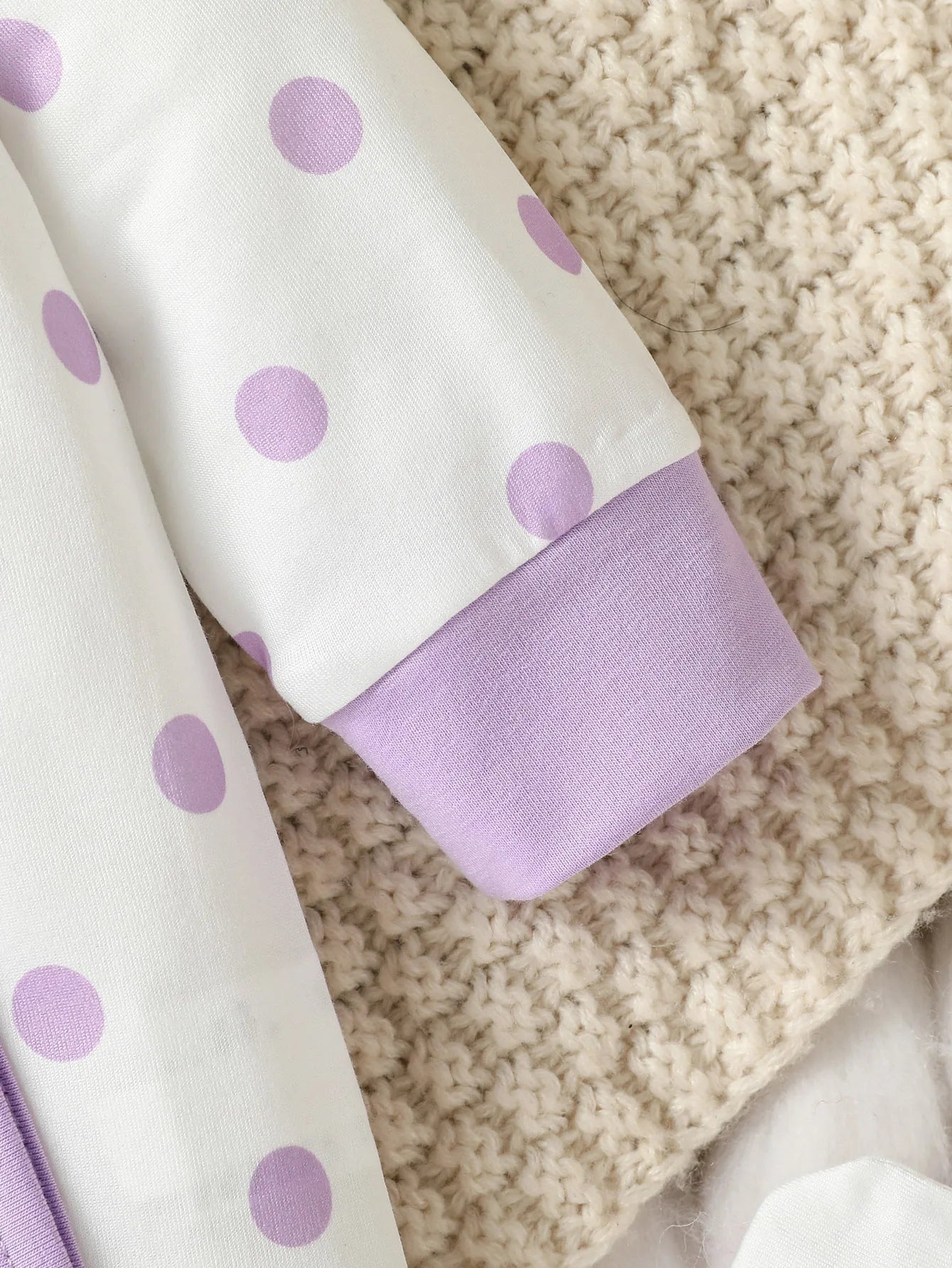 Ensemble Bébé Fille™ – 4 Pièces Polka Dot avec Patch Ours - Planète bébé