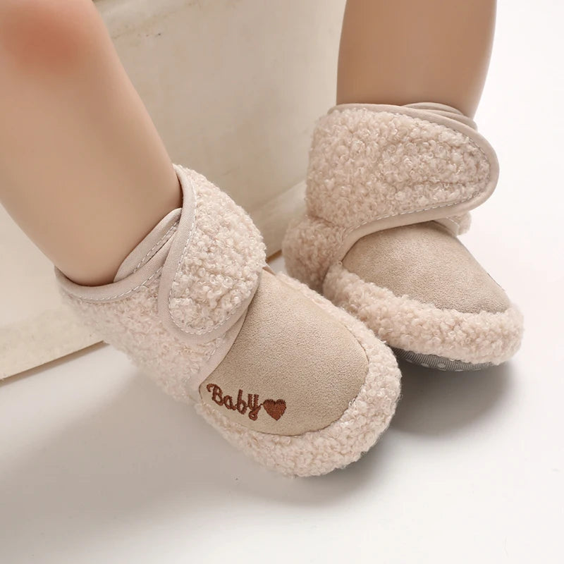 đ§žâïž Chaussures dâHiver BĂ©bĂ© â Premiers Pas AntidĂ©rapants â Doublure Coton Chaud â Motif Cartoonâą